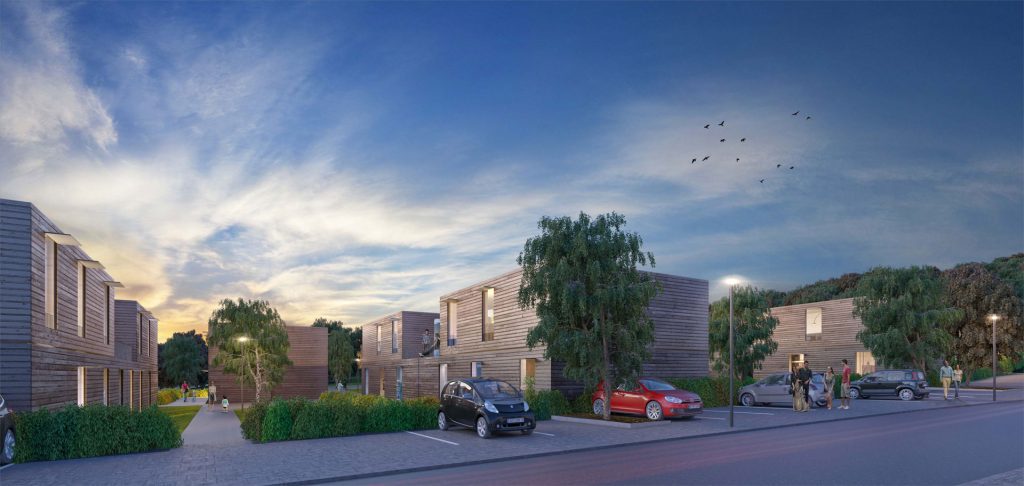 Modern und modular. Und nachhaltig. (Foto: Zooey Braun / ah-aktivhaus)