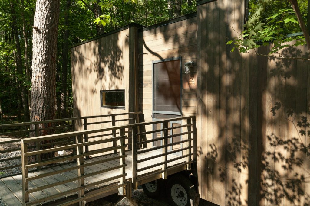 Tiny House im Wald. (Foto: Getaway)