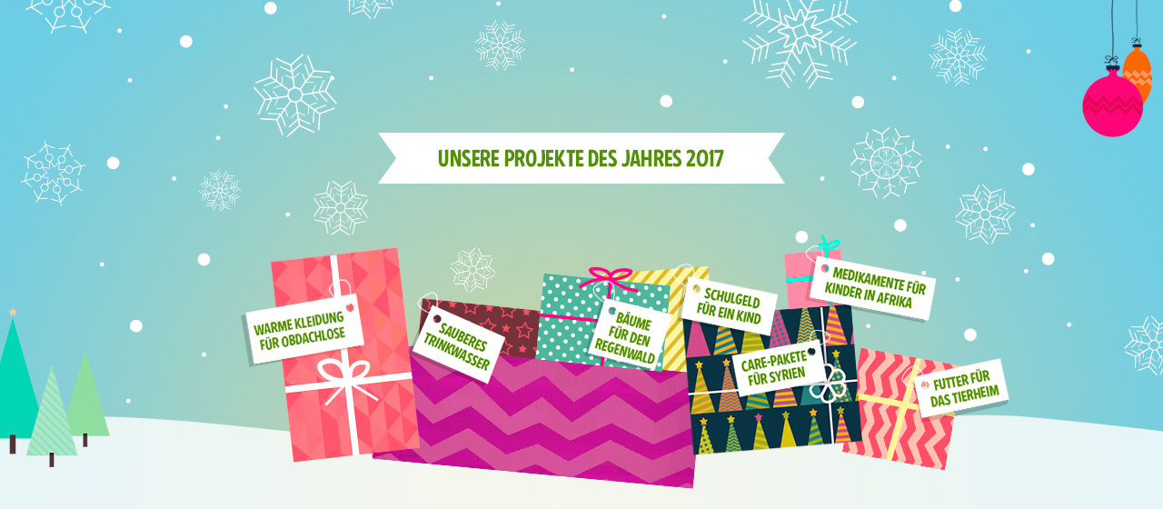Eine schöne Geschenkidee 2017. (Foto: Betterplace.org)