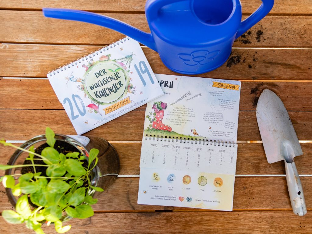 Schön und unkonventionell - Der Wachsende Kalender. (Foto: Der Wachsende Kalender)