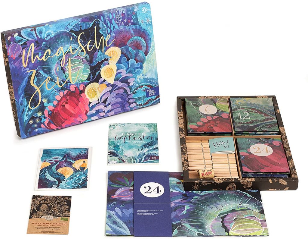 Der Saatgut-Adventskalender 2021. (Foto: Magic Garden Seeds)