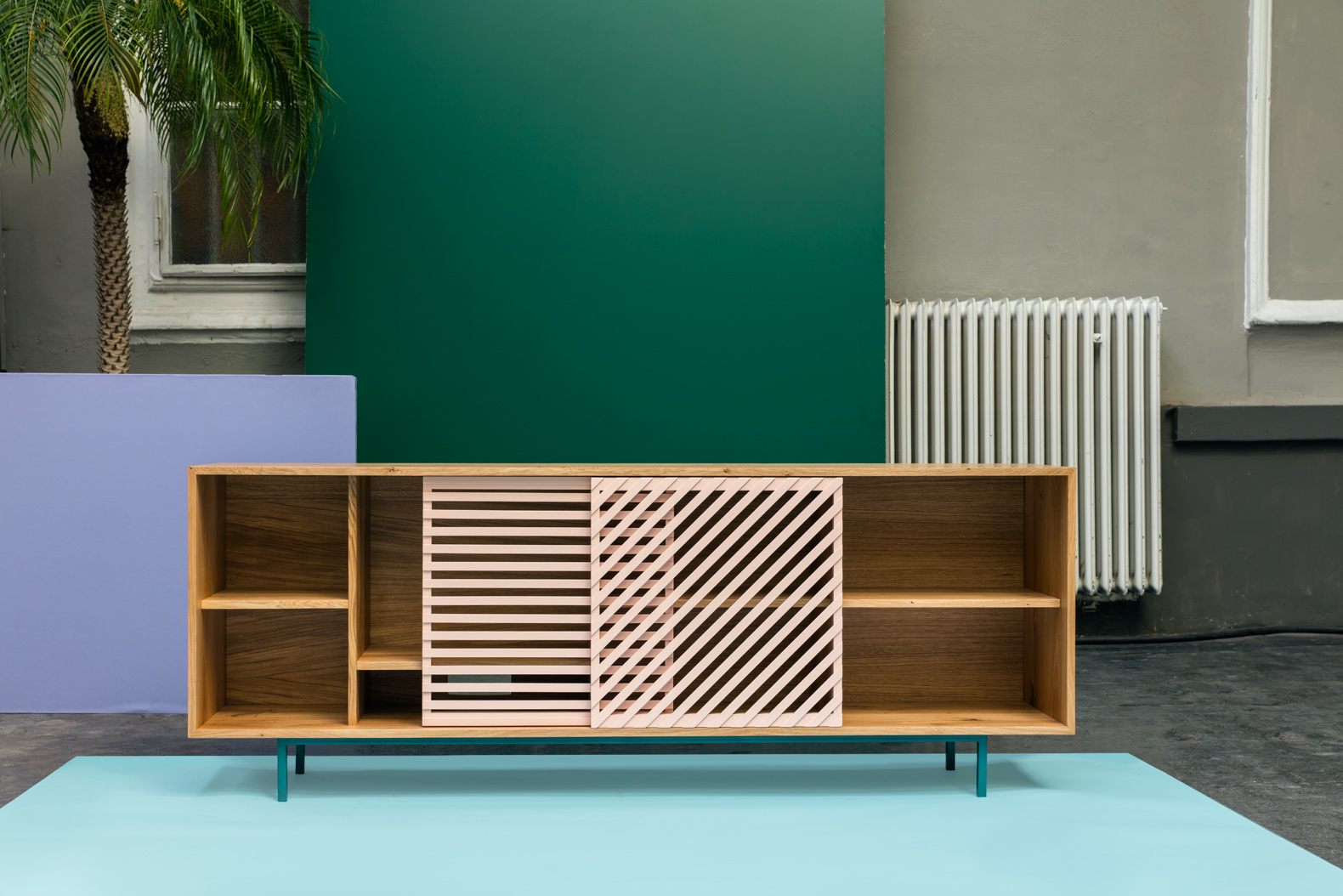 Das Sideboard lässt sich individuell farblich gestalten. (Foto: One for Hundred)