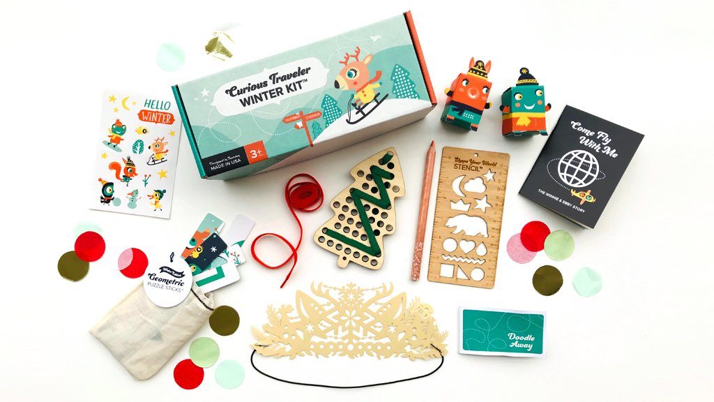 Allerlei Überraschungen im Reise-Spielzeug-Paket. (Foto: Caliholm)