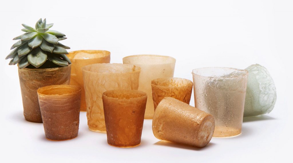 Früher einmal Krabbengehäuse, jetzt eine Plastik-Alternative. (Foto: Shellworks)