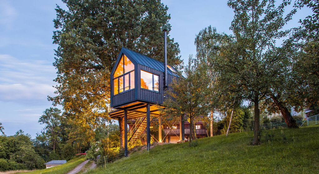 Baumhaus in Halden. (Foto: Baumraum / Laura Fiorio)