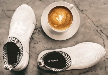 Sneakers aus Kaffee? Das geht! (Foto: Rens)
