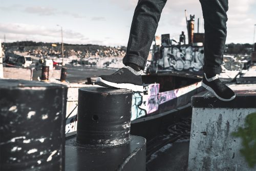 Kaum zu glauben, dass die Schuhe zu großen Teilen aus Kaffee sind... (Foto: Rens)
