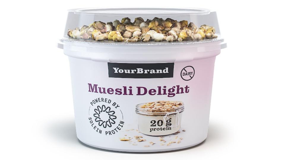 So könnte ein Müsli mit Solein aussehen. (Foto: Solar Foods)