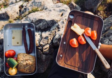 Ein Begleiter für euer Leben - die Brotzeitbox Patron. (Foto: Patron Plasticfree Peaks)