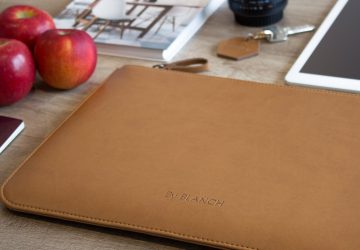 Das ist kein Leder, sondern eine Laptop-Tasche aus Äpfeln. (Foto: By Blanch)