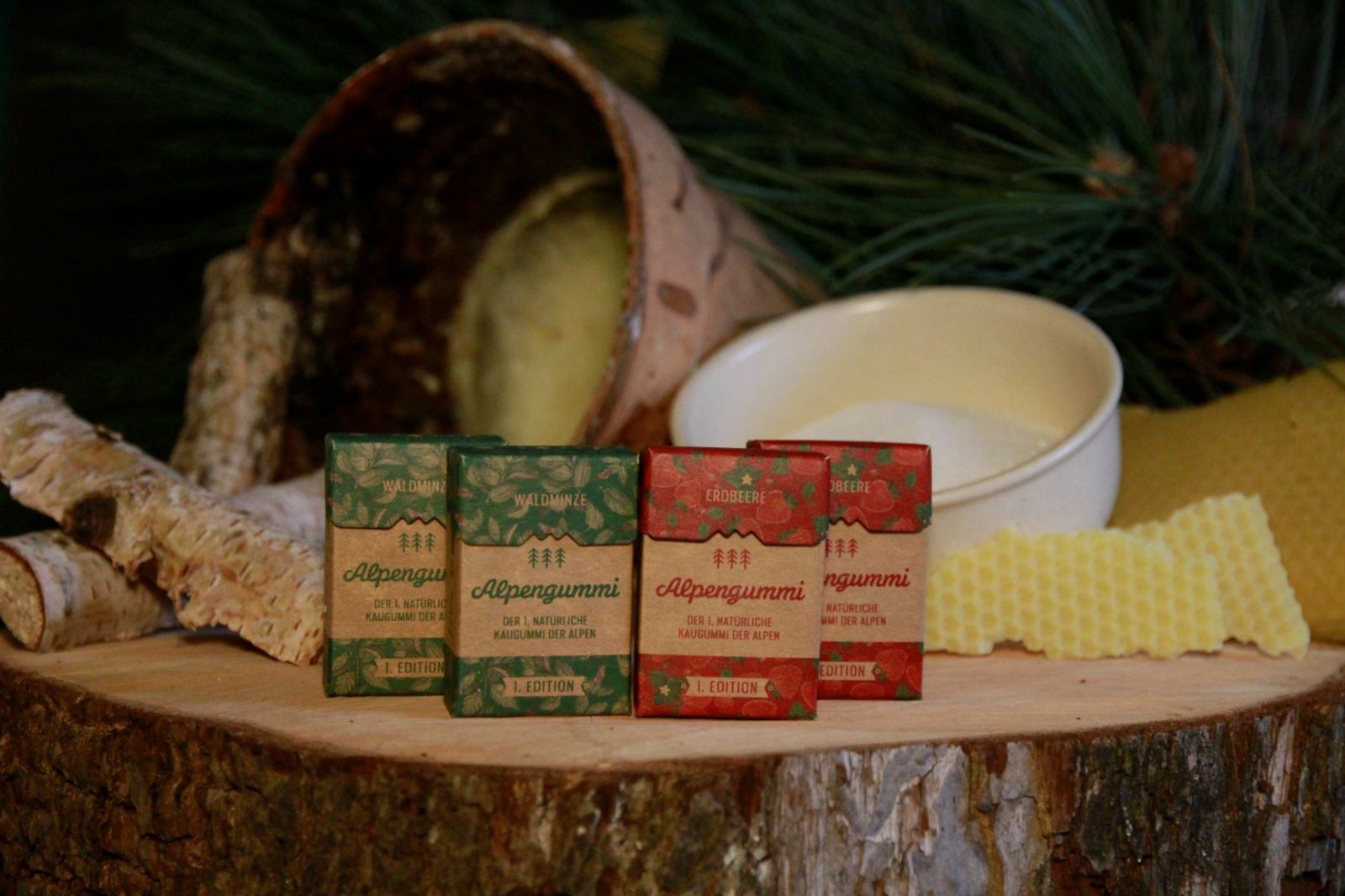 Alpengummi: Umweltfreundlicher Kaugummi aus Baumharz