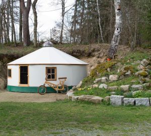 Eine DIY-Jurte für recht wenig Geld. (Foto: Wooden Widget)