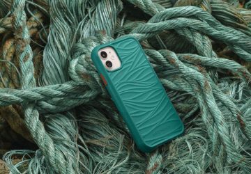 Aus Fischernetzen werden nachhaltige Smartphone-Hüllen. (Foto: LifeProof)