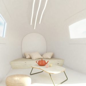 Innen-Einrichtung. (Foto: Ecocapsule)