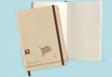 Attraktive Notizblöcke als Zuckerrohr-Abfällen. (Foto: Calima)