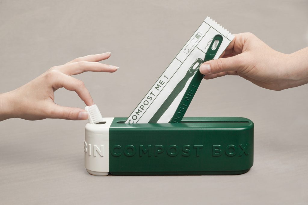 Einwegprodukte selbst entsorgen - die Green Box erklärt auch Zusammenhänge. (Foto: OnMateria)