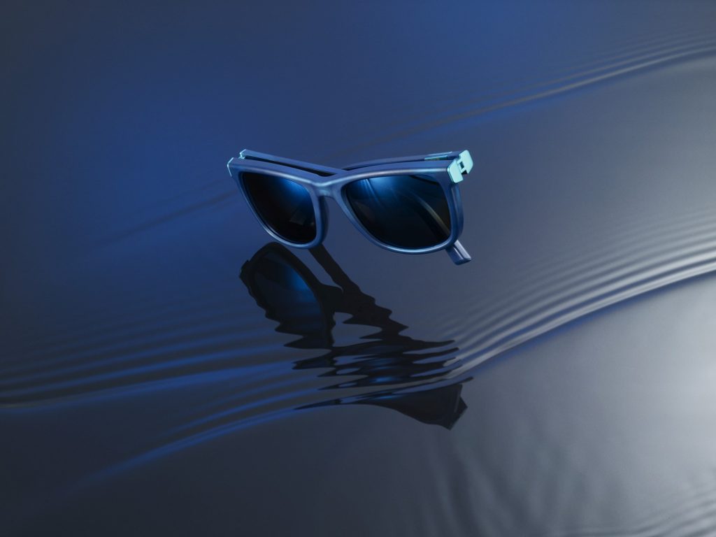 Sonnenbrille aus Ozeanmüll. (Foto: The Ocean Cleanup)