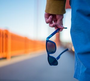 Eine ganz besondere Brille. (Foto: The Ocean Cleanup)