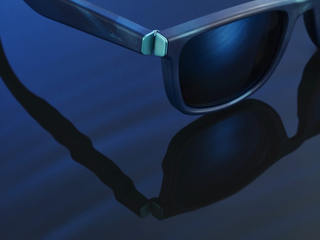 Sonnenbrille aus Ozeanmüll. (Foto: The Ocean Cleanup)