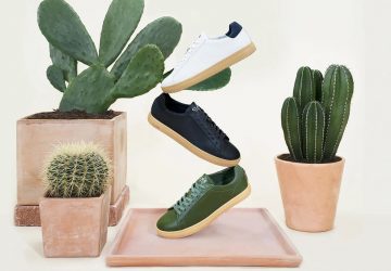 Stachelig sind die Sneakers aus Kaktusleder aber nicht. (Foto: Clae)