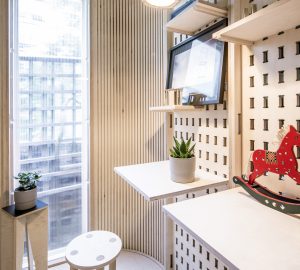 Ein Raum für Arbeit und Freizeit. (Foto: Boano Prišmontas)