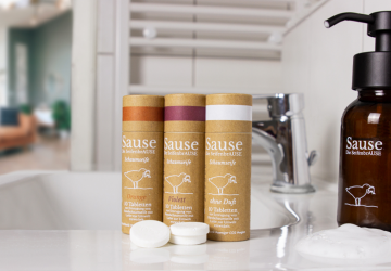 Ist das die Zukunft? Hände waschen mit Brausetabletten (Foto: Sause GmbH)