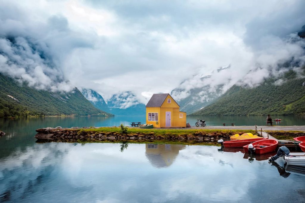 Ein solches Haus könnt ihr natürlich auch einfach in den Garten stellen... (Foto: Brette Haus)