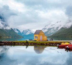 Ein solches Haus könnt ihr natürlich auch einfach in den Garten stellen... (Foto: Brette Haus)