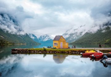 Ein solches Haus könnt ihr natürlich auch einfach in den Garten stellen... (Foto: Brette Haus)