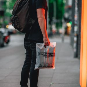 Plastikfreie Plastiktüte. (Foto: #IAMPLASTICFREE)