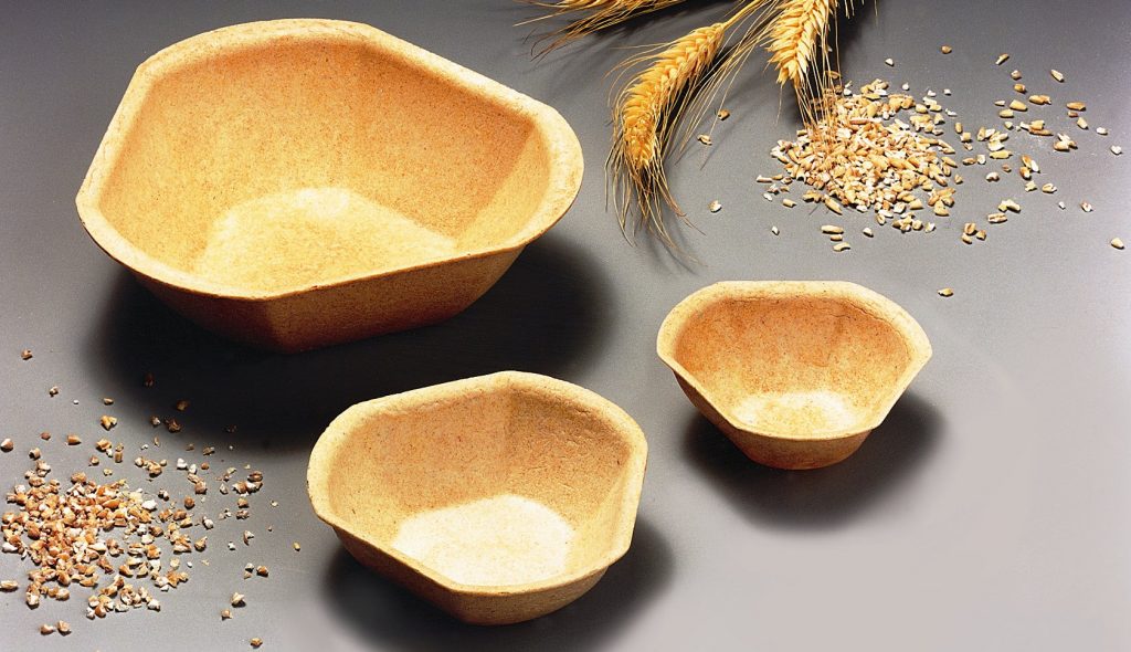 Die Schalen bestehen unter anderem aus Bio-Mehl. (Foto: Firma Füllett Produktion und Vertrieb UG)