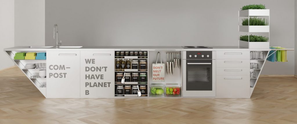 Was macht diese Zero Waste Küche anders als normale Küchen? (Foto: Ivana Steiner)