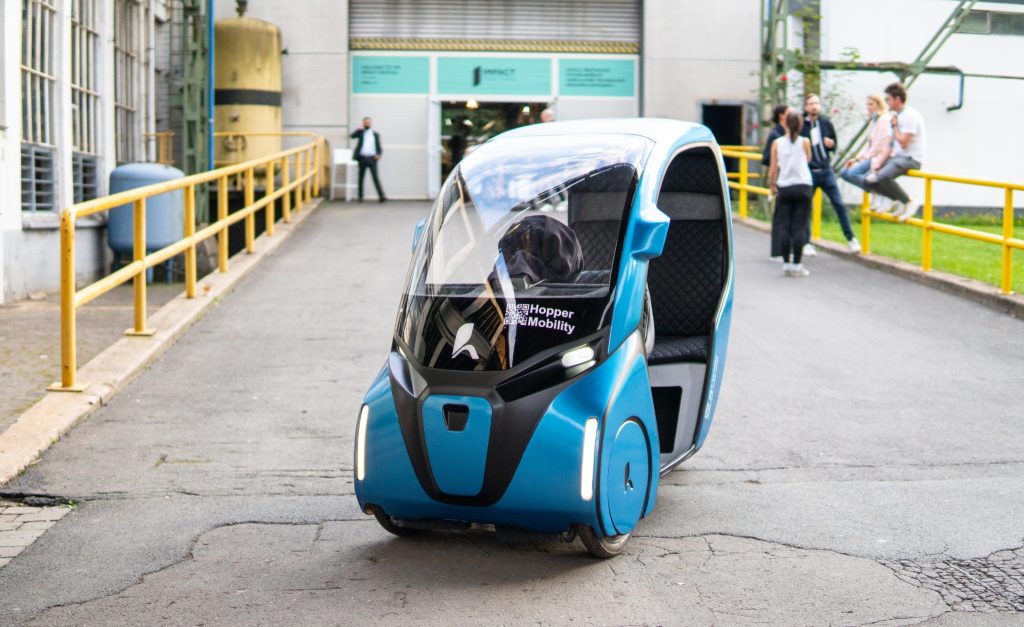 Der Hopper kann sich sehen lassen. (Foto: Hopper Moblility)