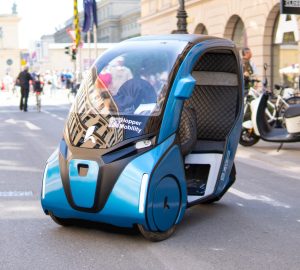 Ein Auto? Nicht ganz... (Foto: Hopper Mobility)