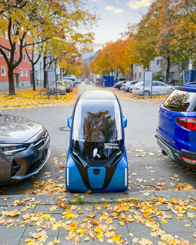 Überall findet sich ein Parkplatz. (Foto: Hopper Moblility)