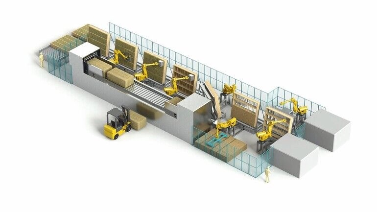 So sieht eine Fertigungsstrecke aus. (Foto: Holz Automation GmbH)